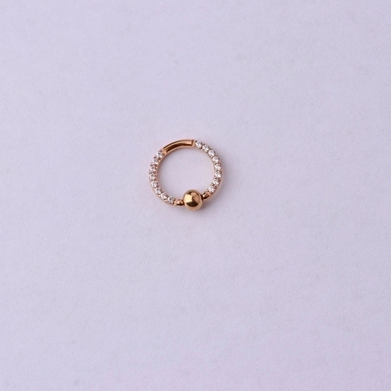 Ear Cartilage Rings & Studs Fashion Geometric 316L Stainless Steel  Plating