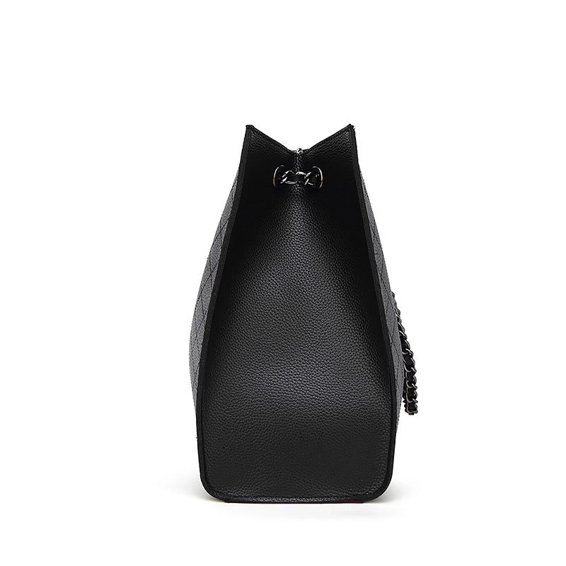 Women's Pu Leather Solid Color Streetwear Square Zipper Bag Sets