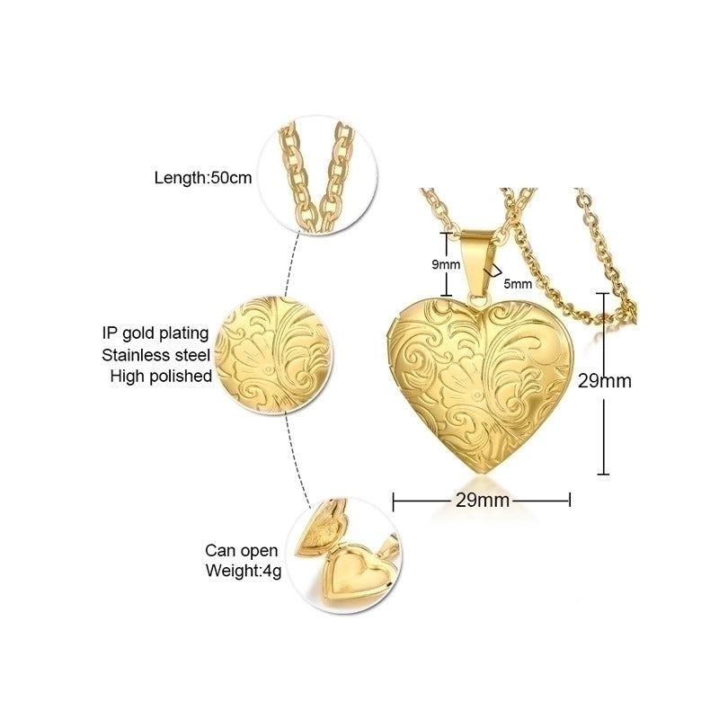 Fashion Letter Heart Shape 201 Stainless Steel 18K Gold Plated Plating Stainless Steel Necklaces