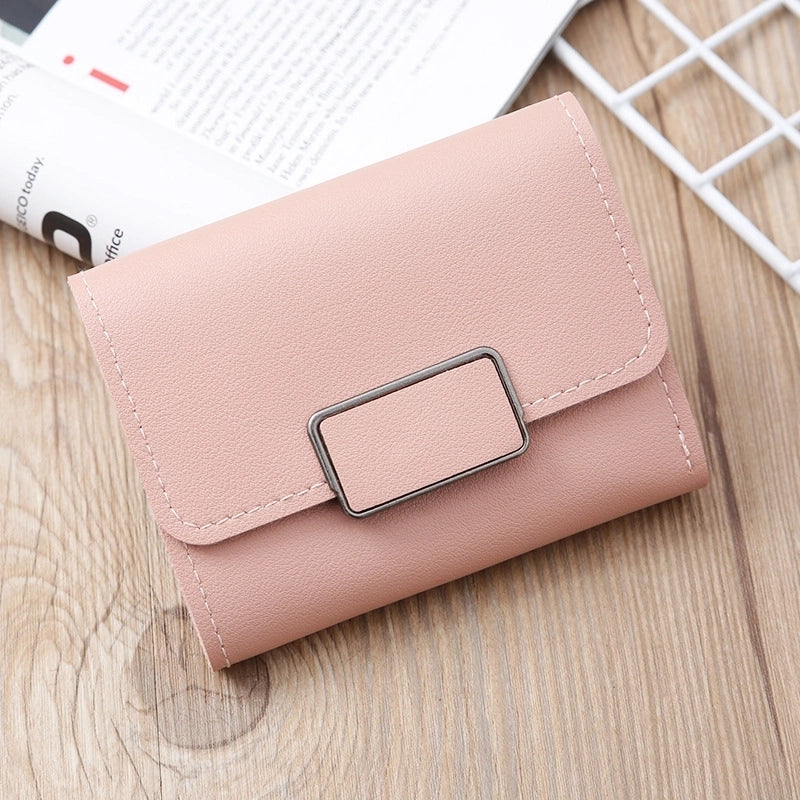 Korean Solid Color Mini Coin Purse
