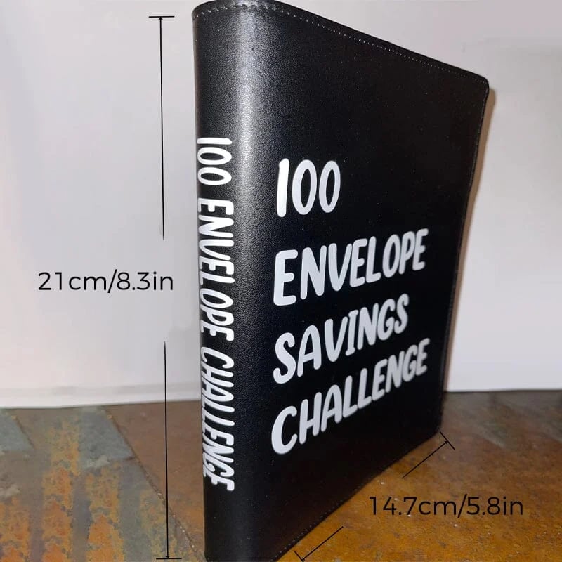 100 Envelope Savings Challenge Binder