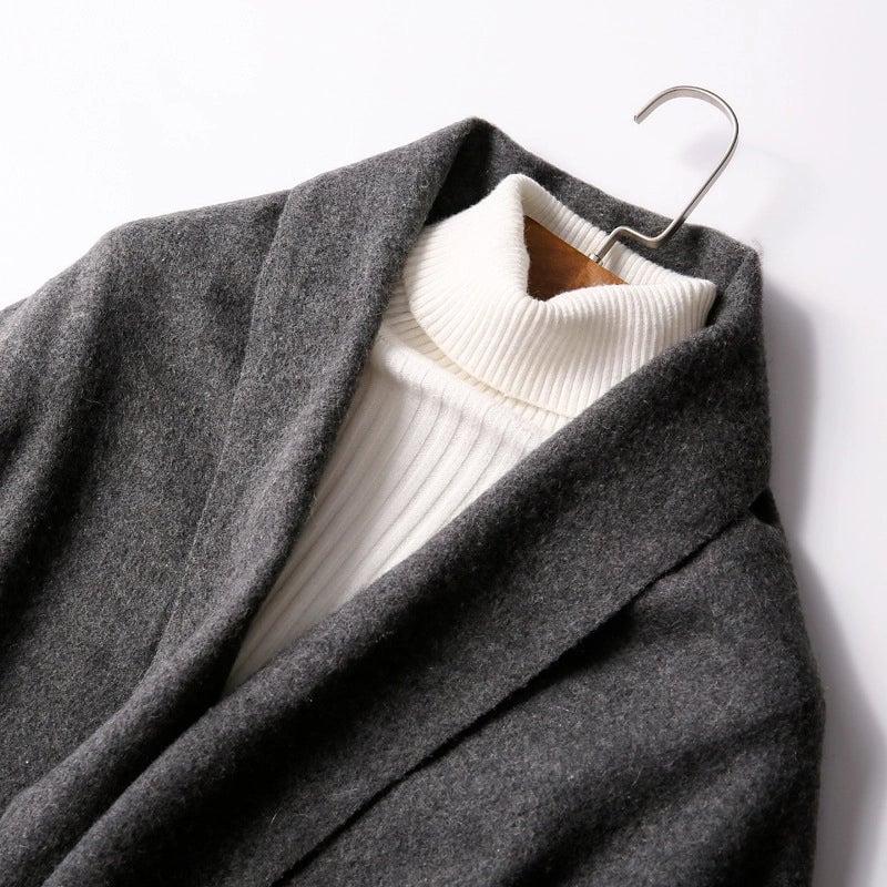 Women's Fashion Solid Color Artificial Wool Polyester Winter Scarves