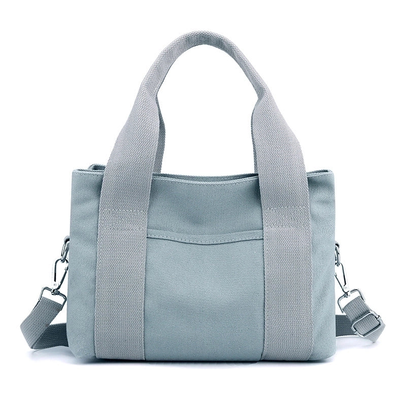 Women's Medium All Seasons Canvas Vintage Style Handbag Tote Bag