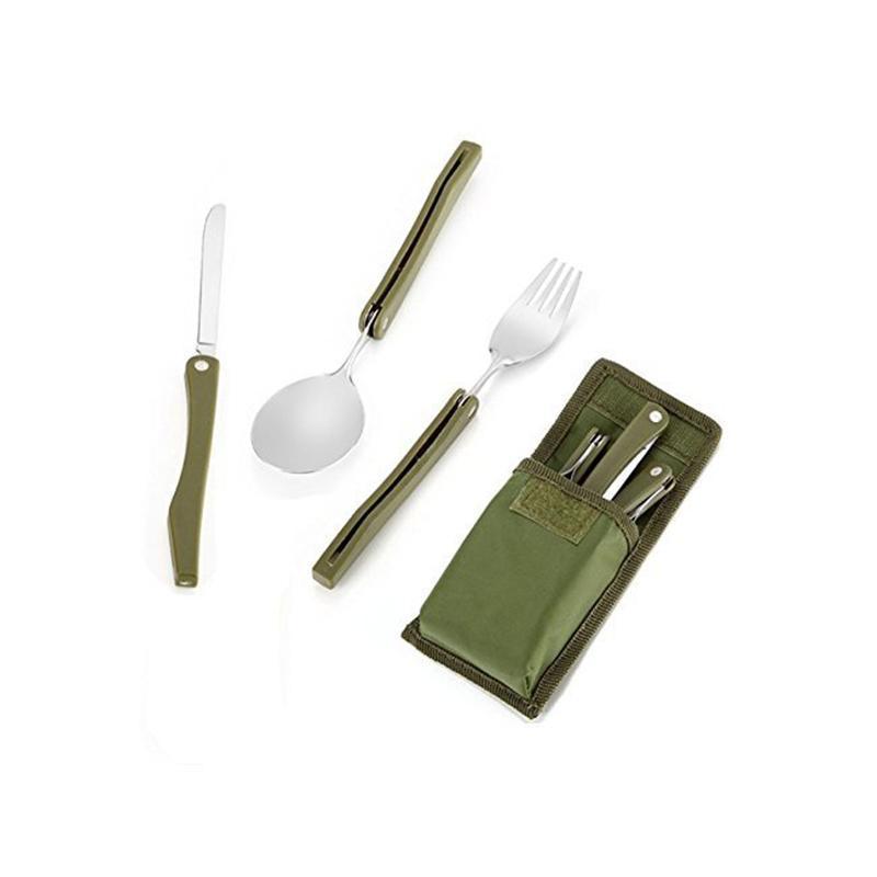 Camping Foldable Cutlery Set