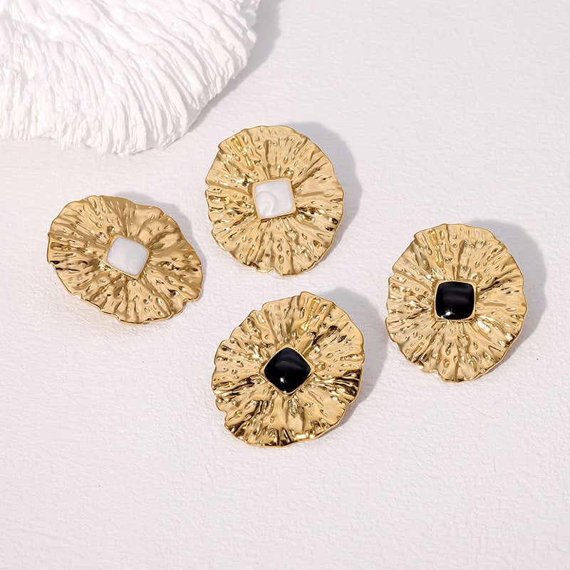 Vintage Medieval  Earrings Retro Design Stainless Steel Earrings For Women