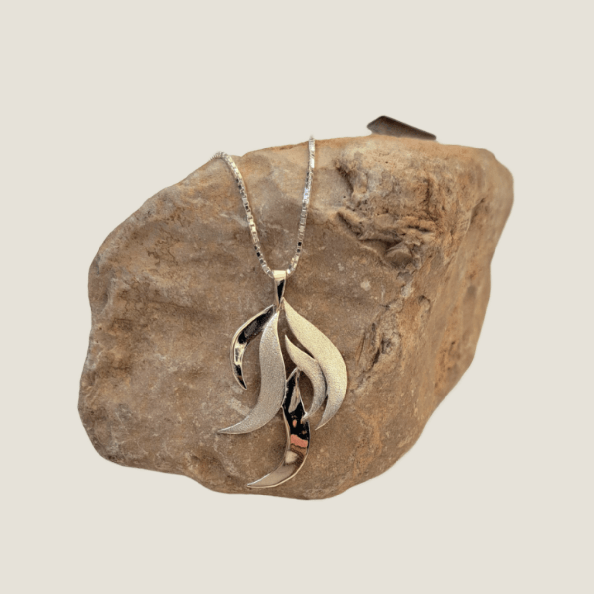 Burning Bush Necklace | Silver