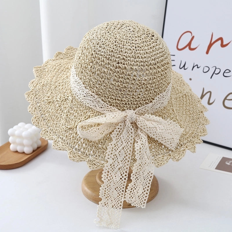 Women's Basic Solid Color Big Eaves Bucket Hat