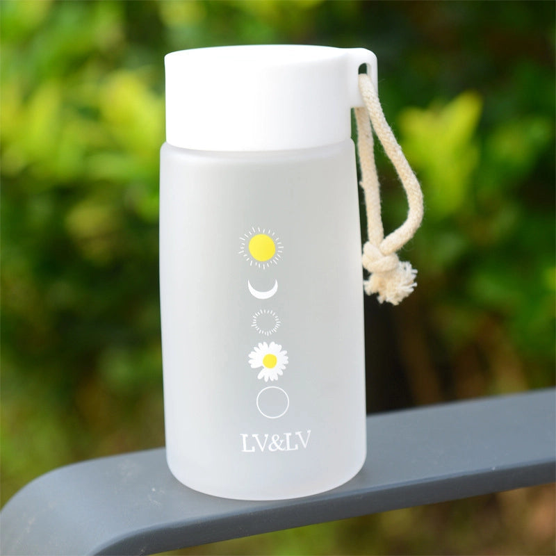 Casual Vacation Flower PC Water Bottles 1 Piece
