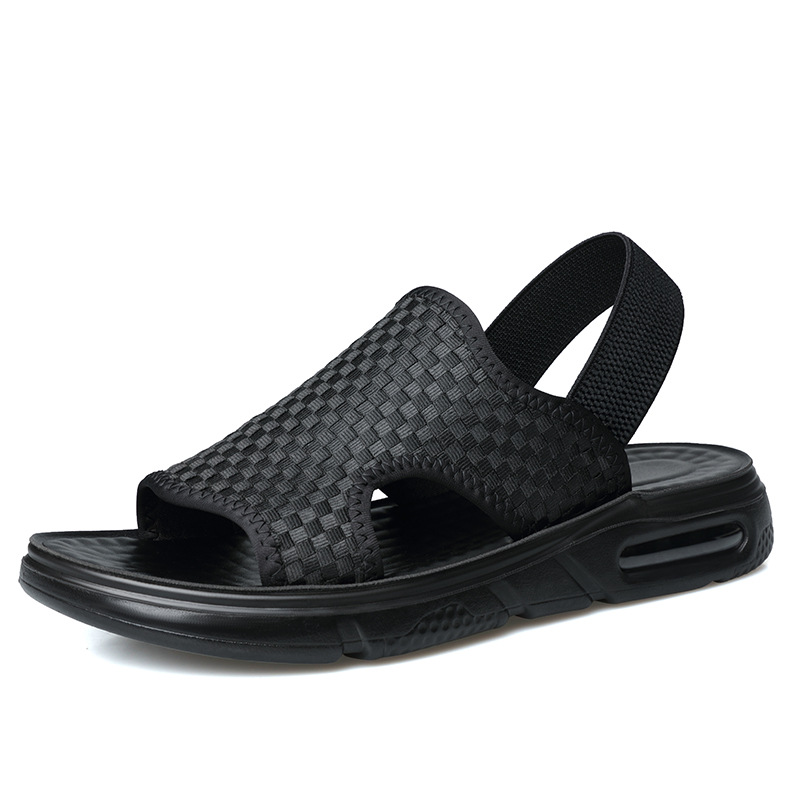 Abeerbajpai  shoes Men's Summer Sandals Outdoor Heightening Air Cushion Thick Platform Slippers Fashion Male Soft Sole Sandal Casual Sports Slipper