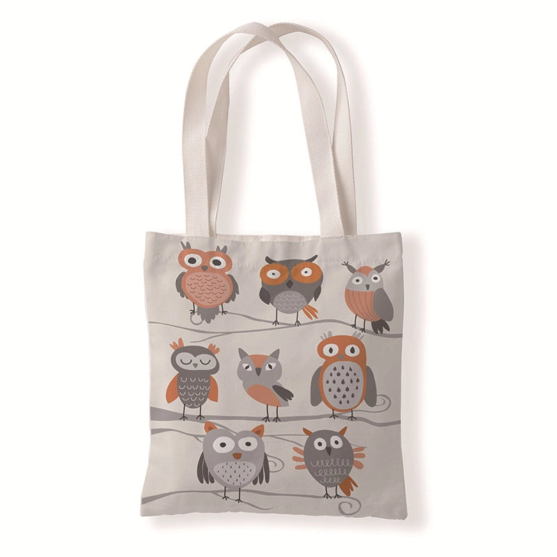 Halloween Unisex Medium Canvas Pumpkin Letter Elegant Streetwear Square Open Canvas Bag