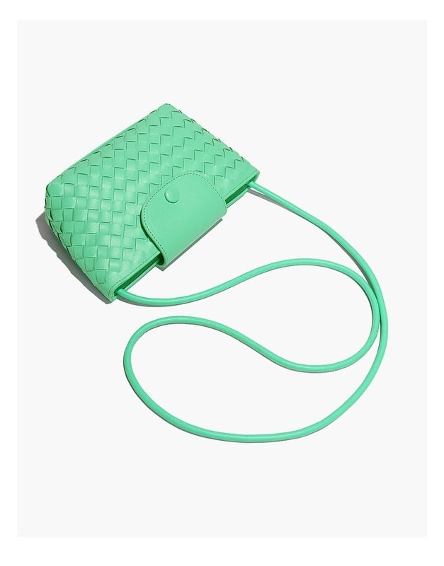 Women's Medium Pu Leather Solid Color Basic Classic Style Square Magnetic Buckle Underarm Bag
