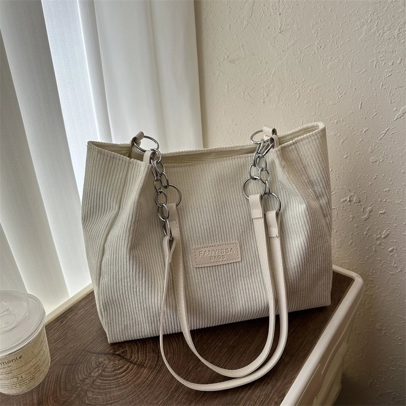 Women's  Solid Color Streetwear Square Zipper Shoulder Bag