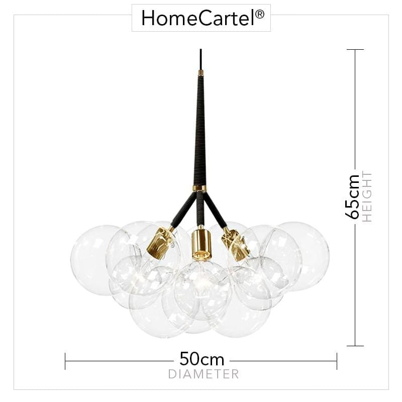Anaheim 3 | Modern Bubble Chandelier