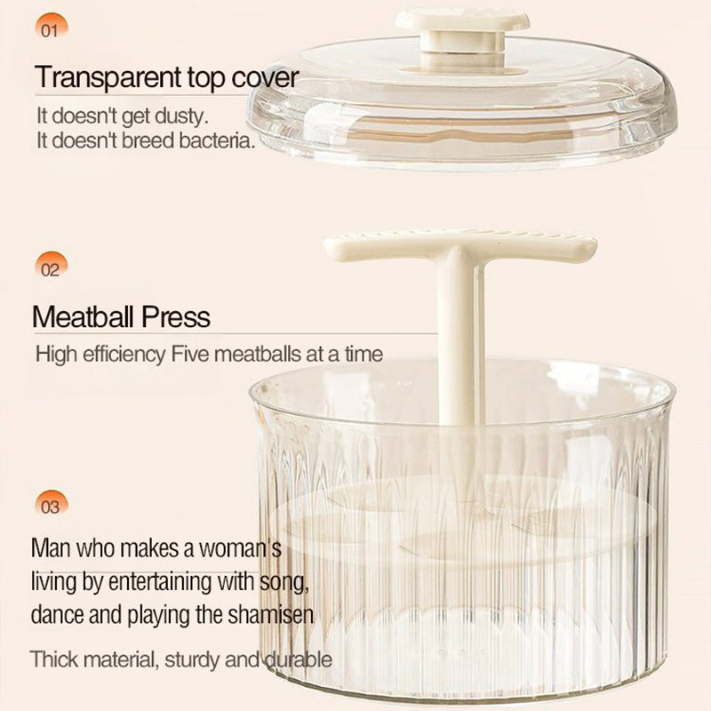 New Year's Special 50% Off 🔥 Transparent Meatball Maker
