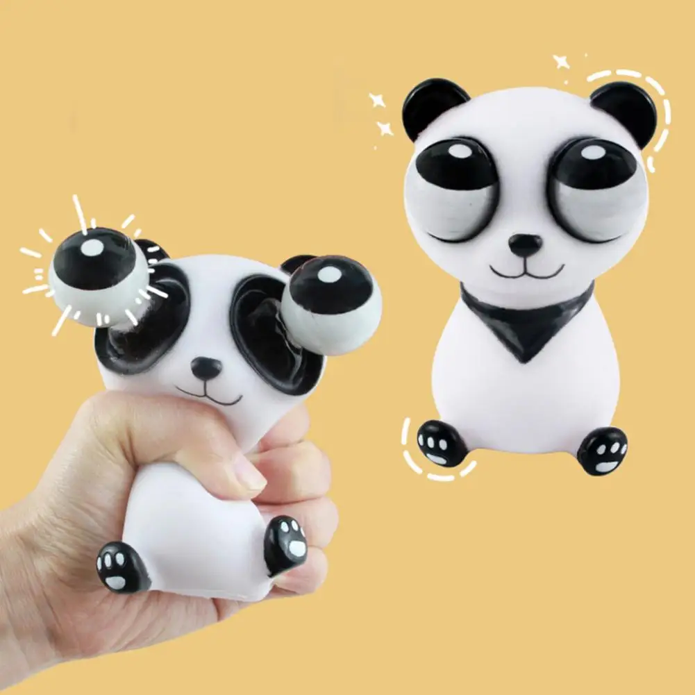 BIG EYES PANDA STRESS RELIEF SQUEEZE TOY SLOW REBOUND