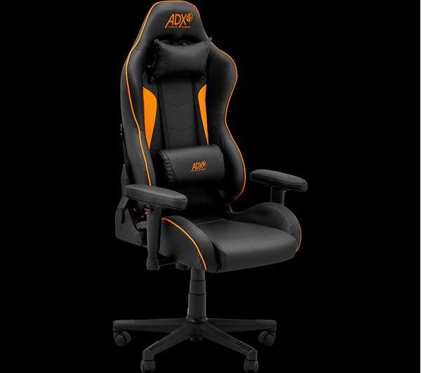 Silla para juegos ADX Firebase Advanced 21 - Negro y naranja