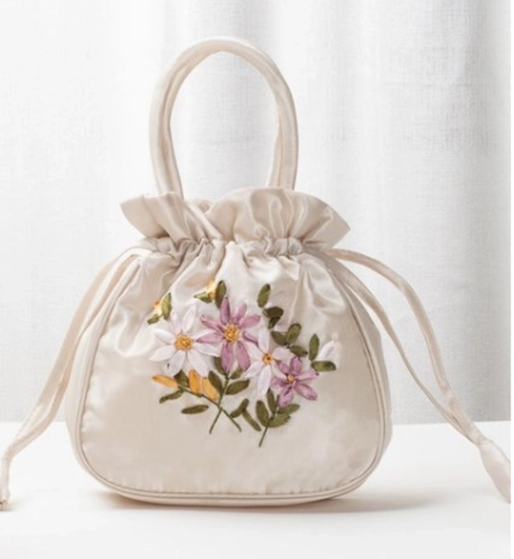 Women's Small Spring&summer Polyester Vintage Style Bucket Bag