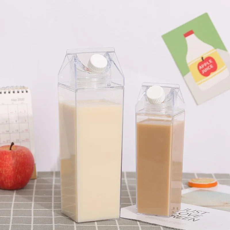 Transparent Milk Carton