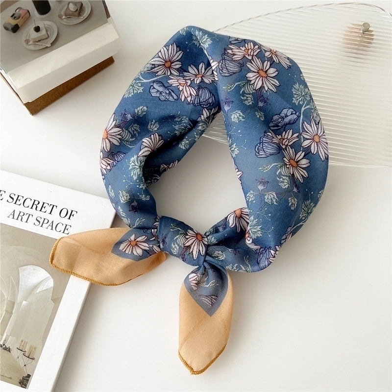 Women's Preppy Style Sweet Pastoral Fruit Polyester Kerchief