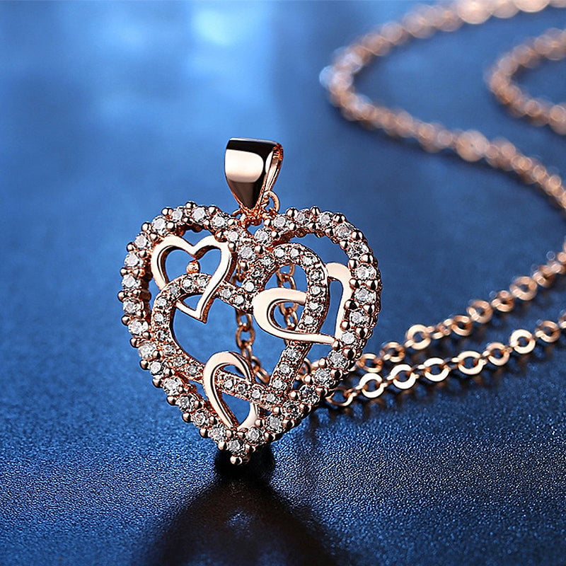 🔥Interlocking Hearts Necklace