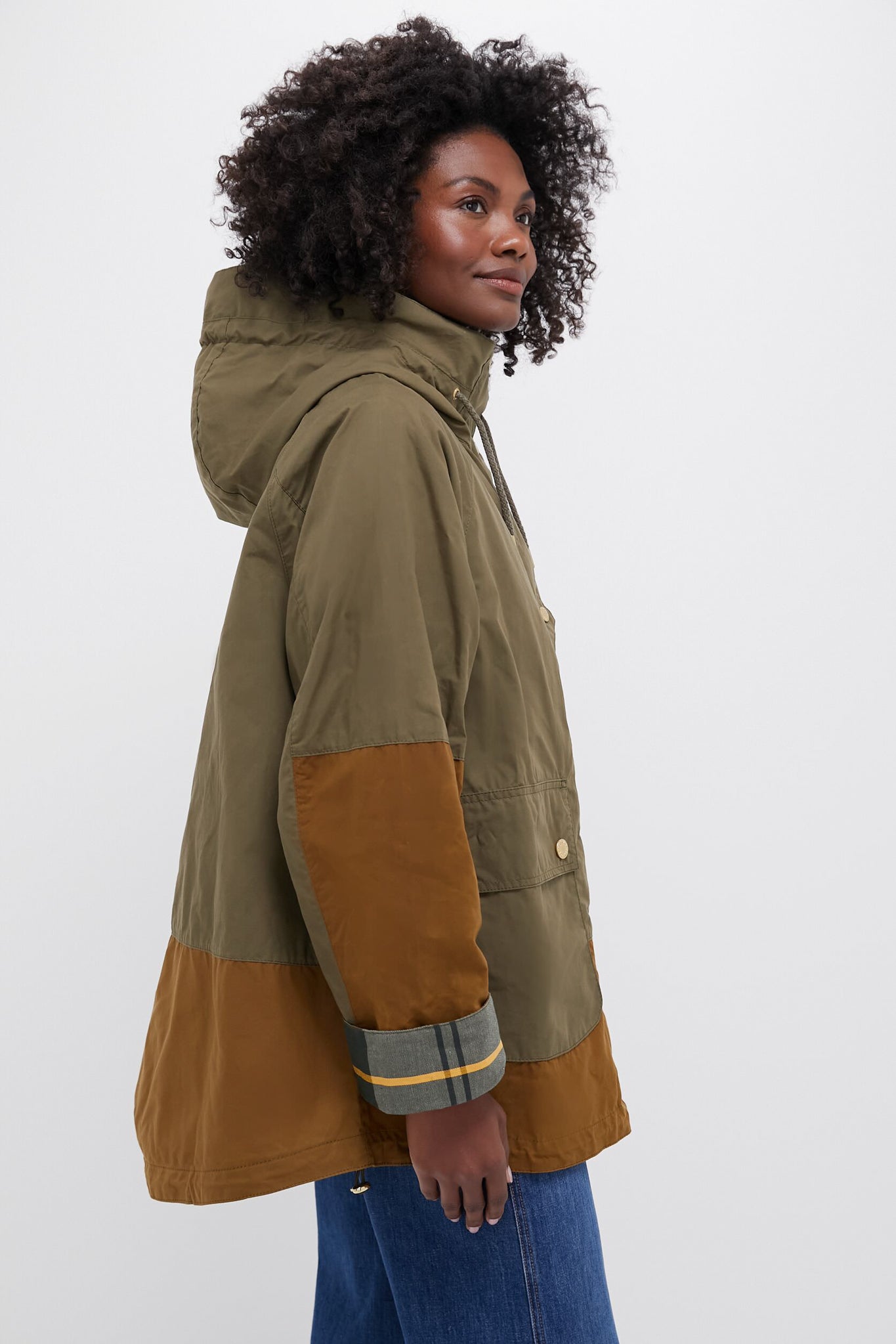 Dusky Green Hayley Showerproof Jacket