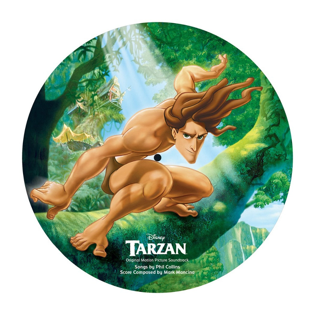 Tarzan Movie Soundtrack Exclusive Picture Disc Vinyl LP Disney Music