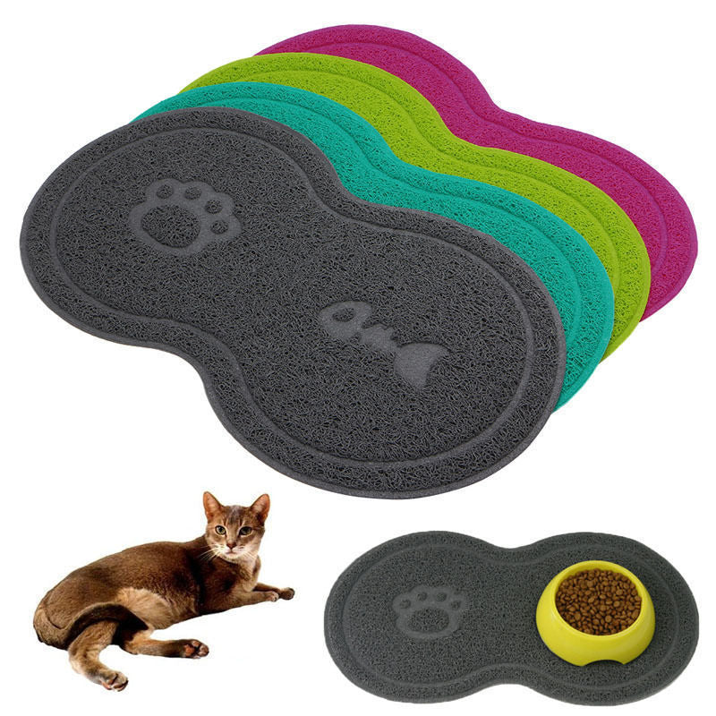 Cloud Shape Cat Feeding Mat
