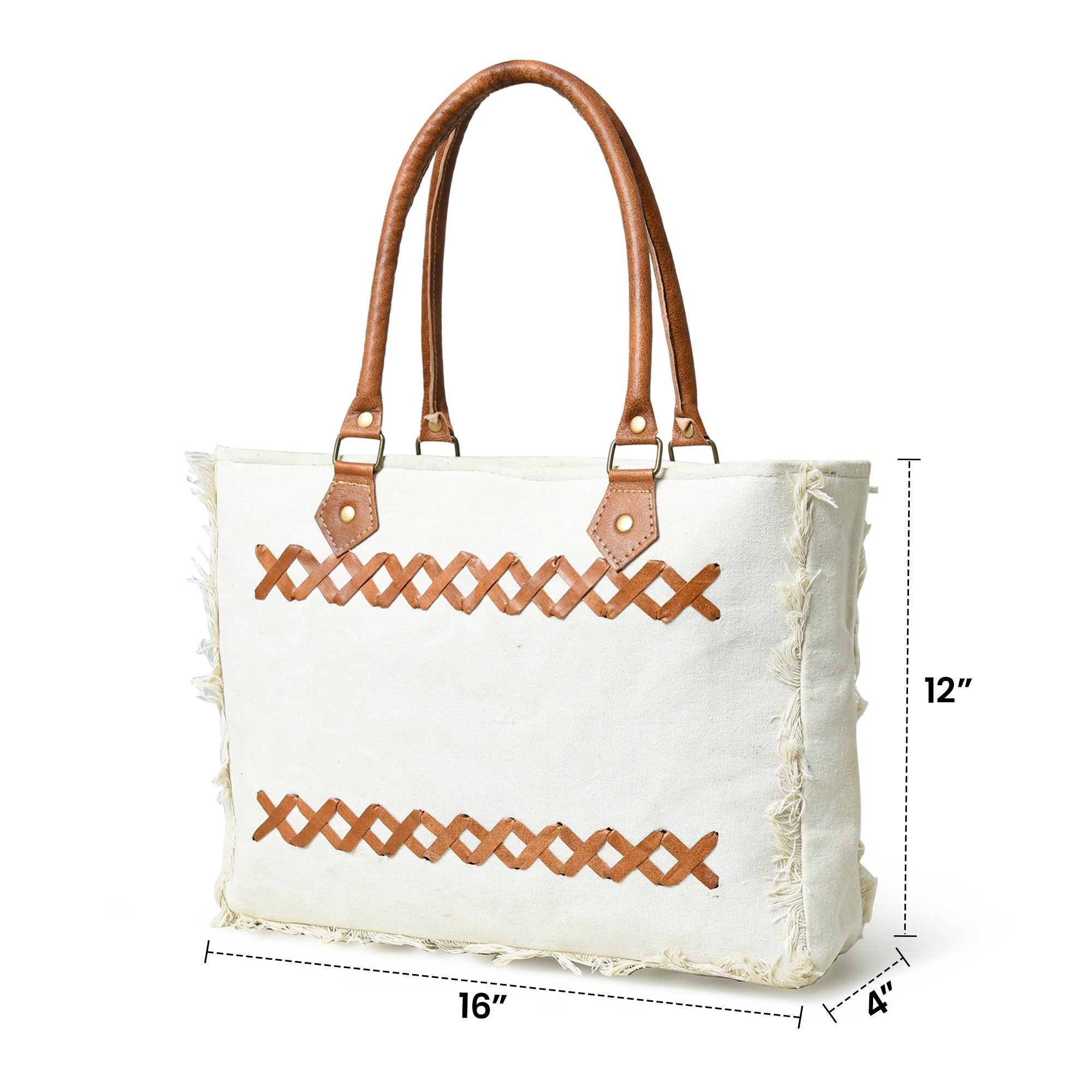 Canvas Shopper's Work Tote