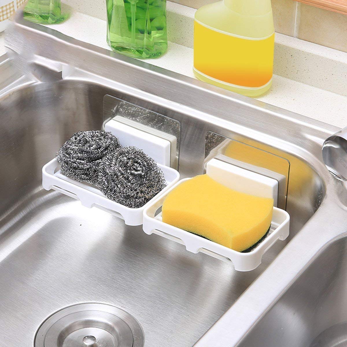 Multipurpose Plastic Soap Dish Wall Mounted