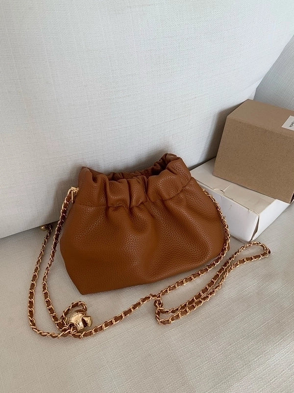 Women's Small All Seasons Pu Leather Vintage Style Shoulder Bag