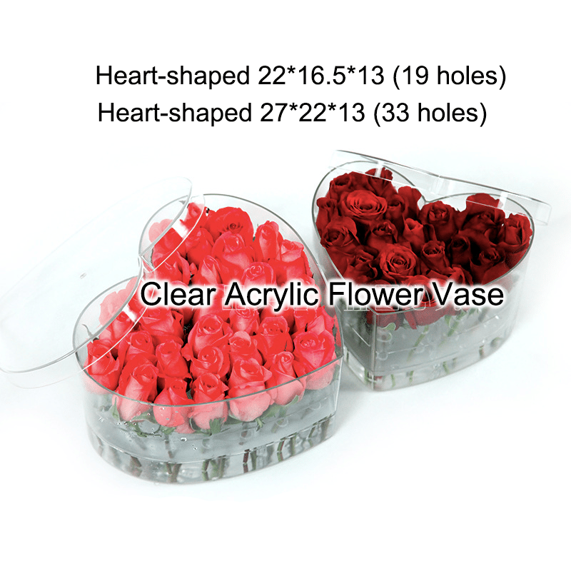 💓Mother's Day Gift - Clear Acrylic Flower Vase