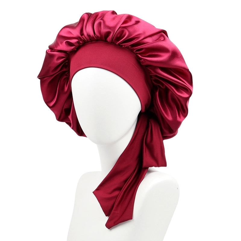 2 Pieces Women's Solid Color Solid Color Eaveless Hair Cap
