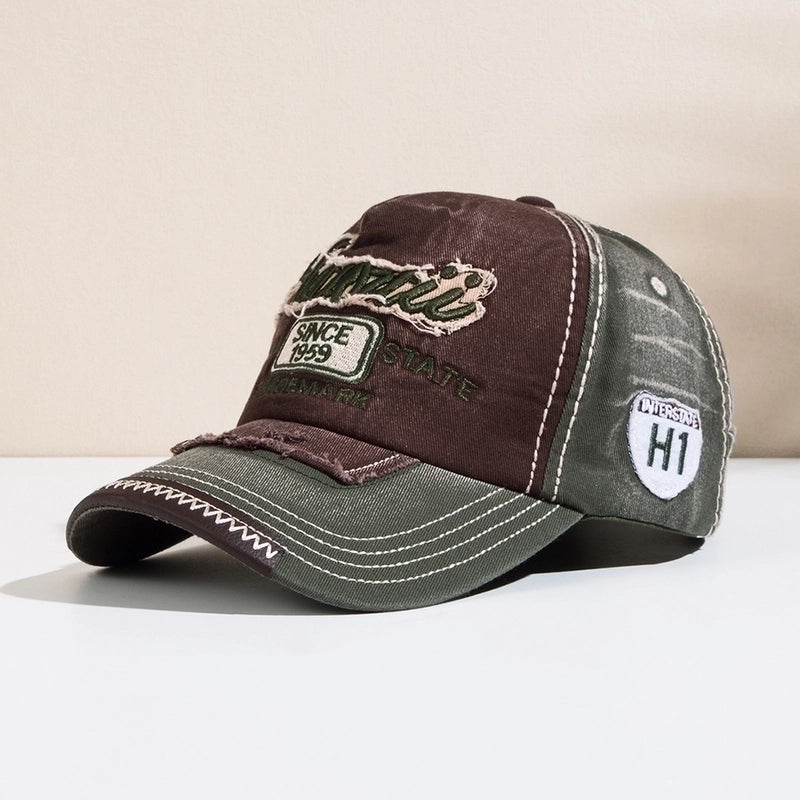 Unisex Embroidery Letter Embroidery Curved Eaves Baseball Cap