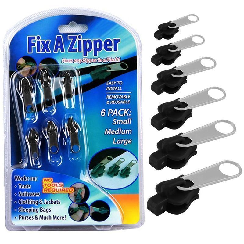 Fix Zip Puller. 6 pieces