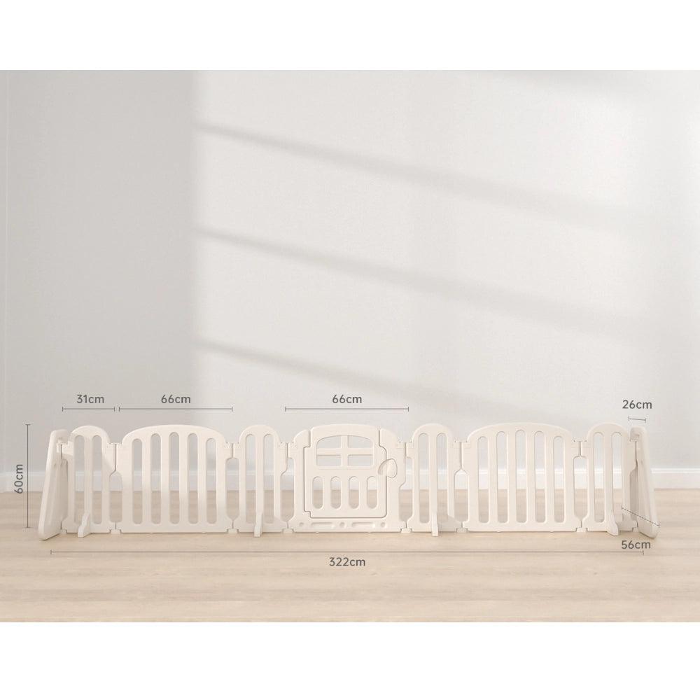 Baby Safety Gate with Base and Gate - 21pcs