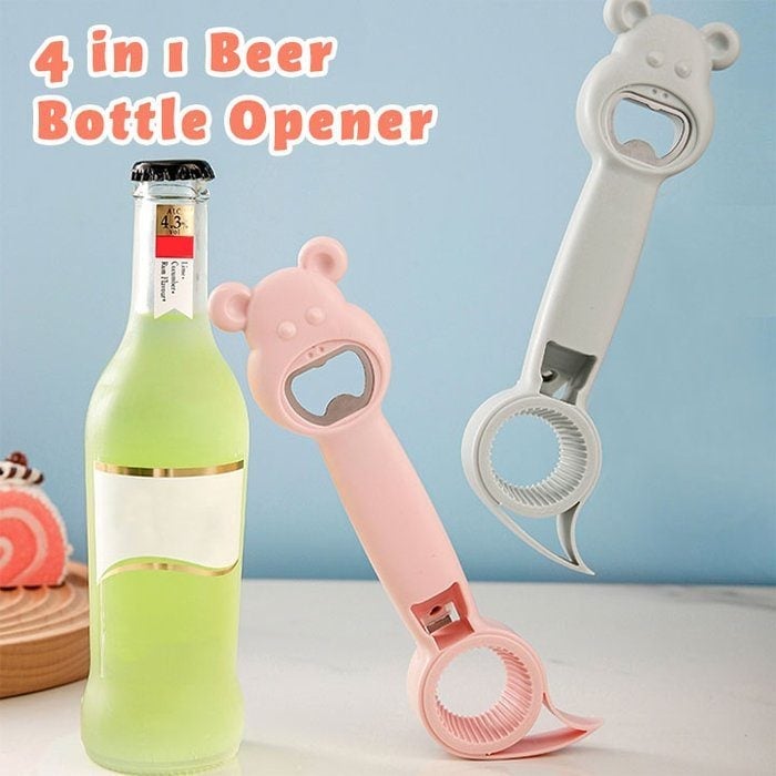 🔥 BIGGEST SALE - 49% OFF🔥🔥New 4 in 1 bottle opener🌙
