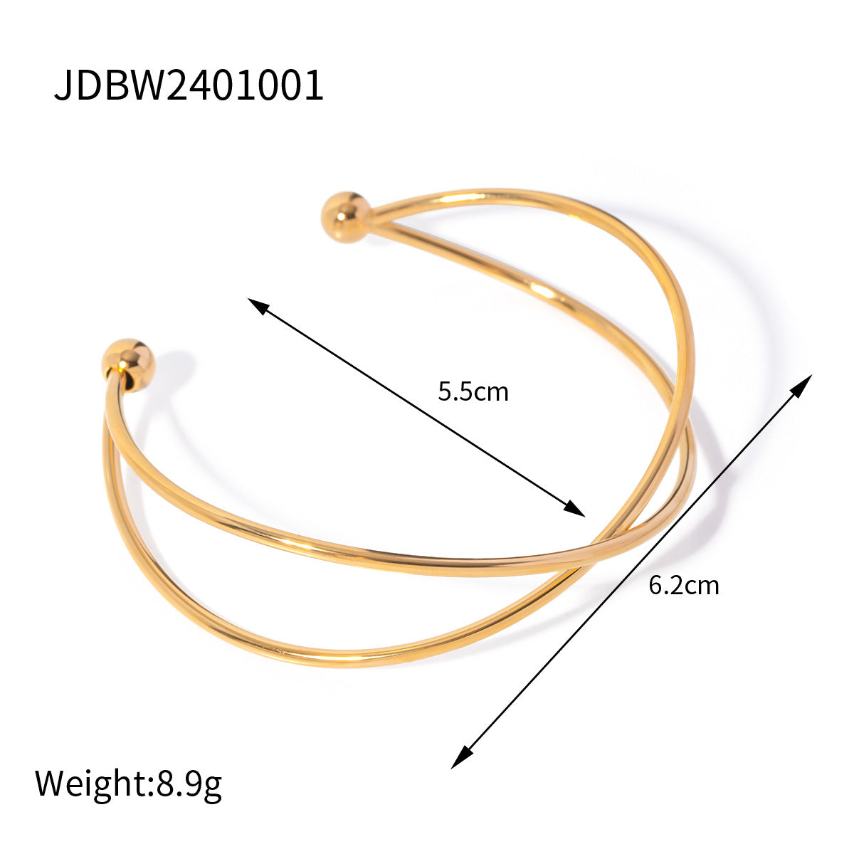 Stainless Steel Cross Bracelet Jewelry Bracelet Titanium Steel Bracelet