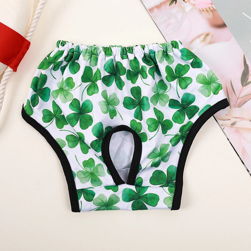 Source Pet Pants Pet Clothing Dog Pants Puppy Printed Cute Pants