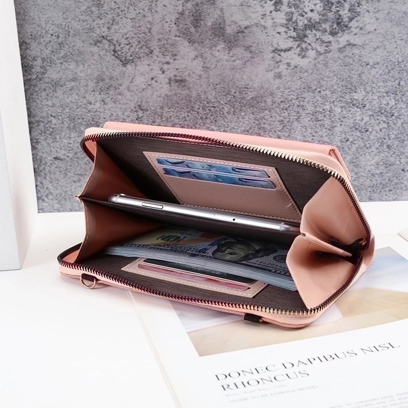Women's All Seasons Pu Leather Fashion Phone Wallet