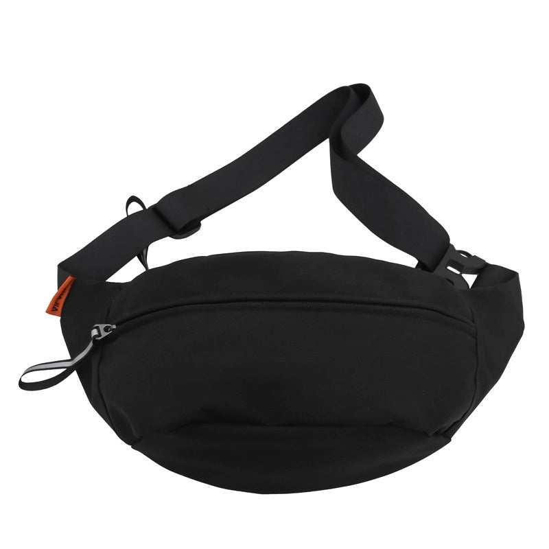 New Personalized Reflective Chest Bag Men's Trendy Cool Street Mobile Phone Waist Bag Girl Sports Outdoor Crossbody Shoulder Bag