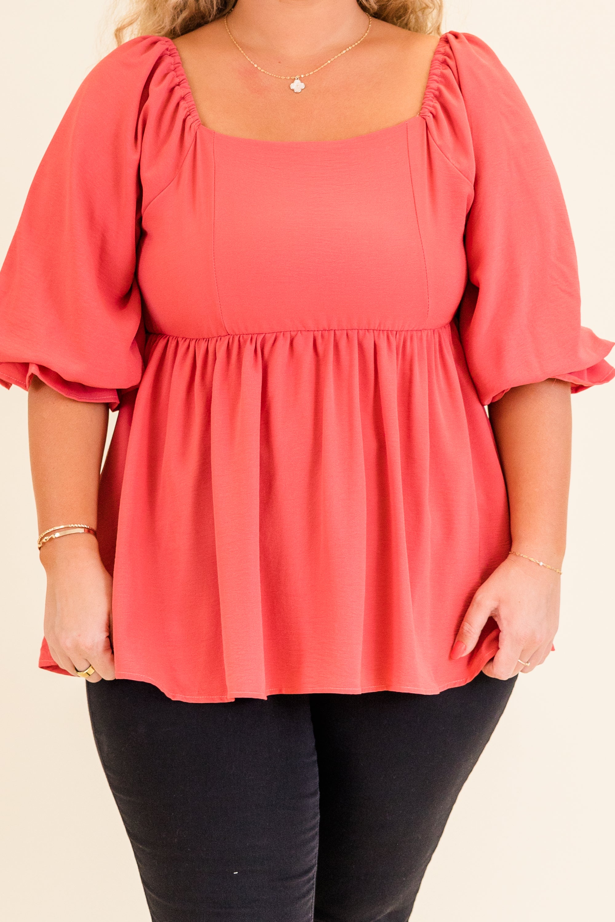 Create Opportunity Top. Mauve