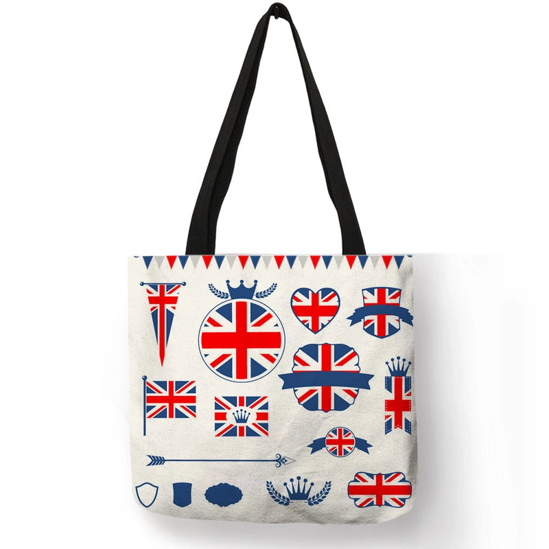 Women's Medium Polyester Printing Basic Classic Style Square Open Shoulder Bag