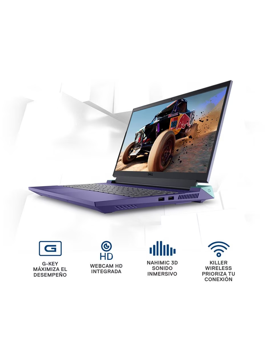 Laptop Gamer Dell Gaming NB G15 5530 15.6 Pulgadas Full HD Intel Core i7 NVIDIA GeForce RTX 4060 16 GB RAM 512 GB SSD