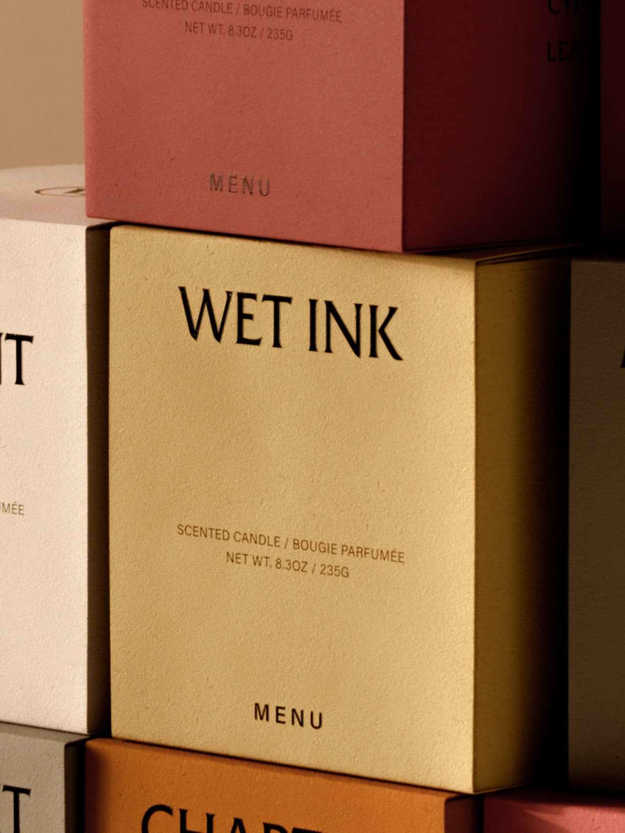 Olfacte Scented Candle. Wet Ink