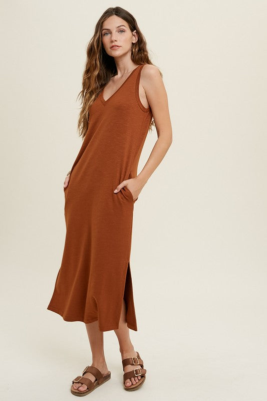 Noelle Midi Tank Dress