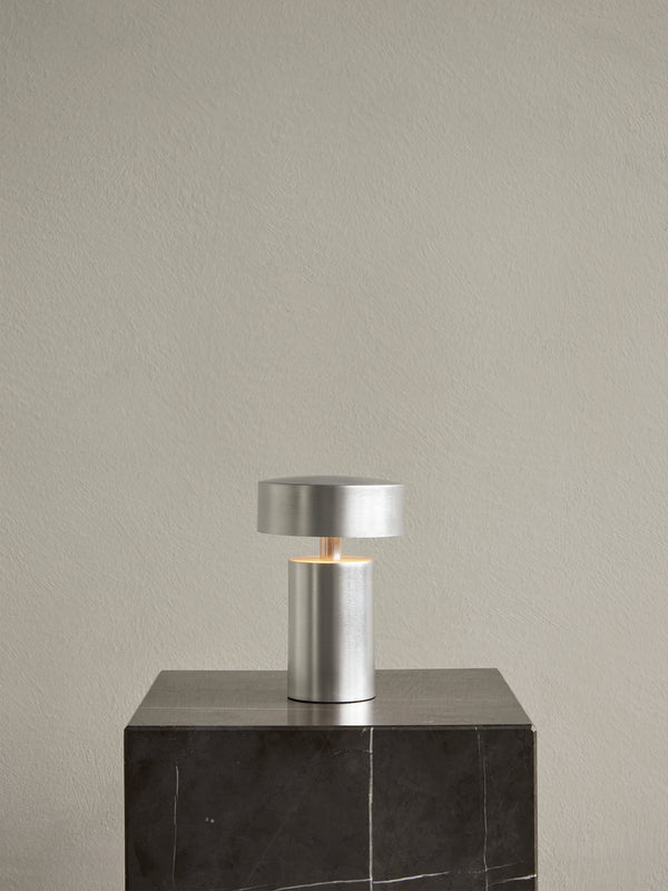 Column Table Lamp. Portable