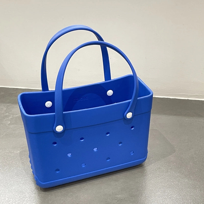 Women's EVA Solid Color Basic Square Open Handbag