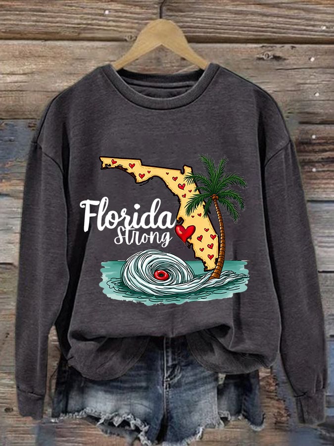 Women's Florida Strong Printed Sweatshirt