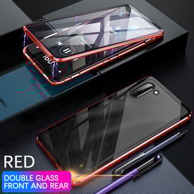 HOT SALE🔥 High Definition Magnetic Tempered Glass Double-sided Phone Case For Samsung