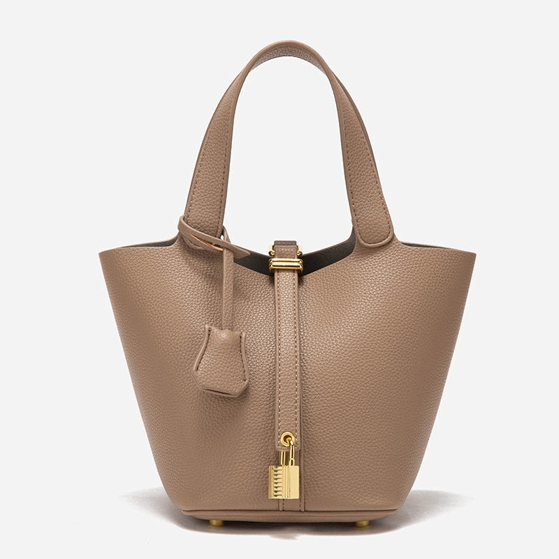 Vegetable Basket Bag Women's Women's Bag Handbag Simple Bucket Bag Mother And Mother Bag High-end Summer Bags